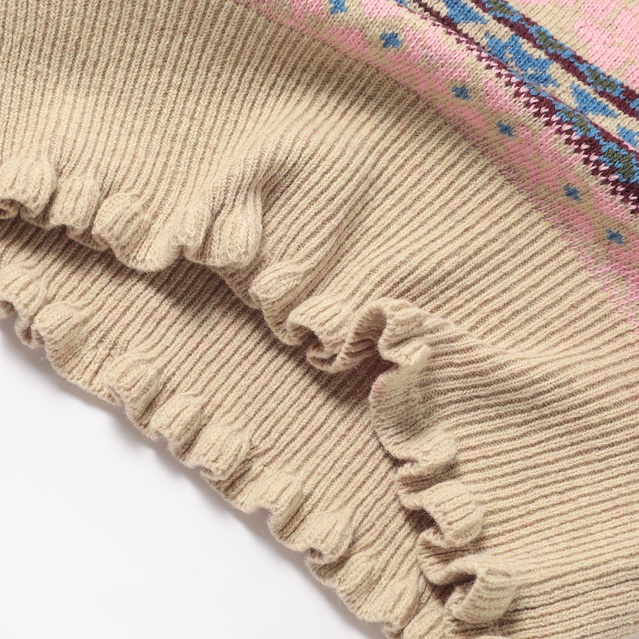 Rhodo lirioN ロドリリオン VNECK PULLOVER CHECK Rhodo lirioN ロドリリオン VNECK PULLOVER CHECK