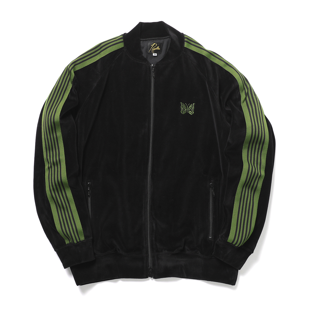 Needles / ニードルズ | Rib Collar Track Jacket - C/PE Velour