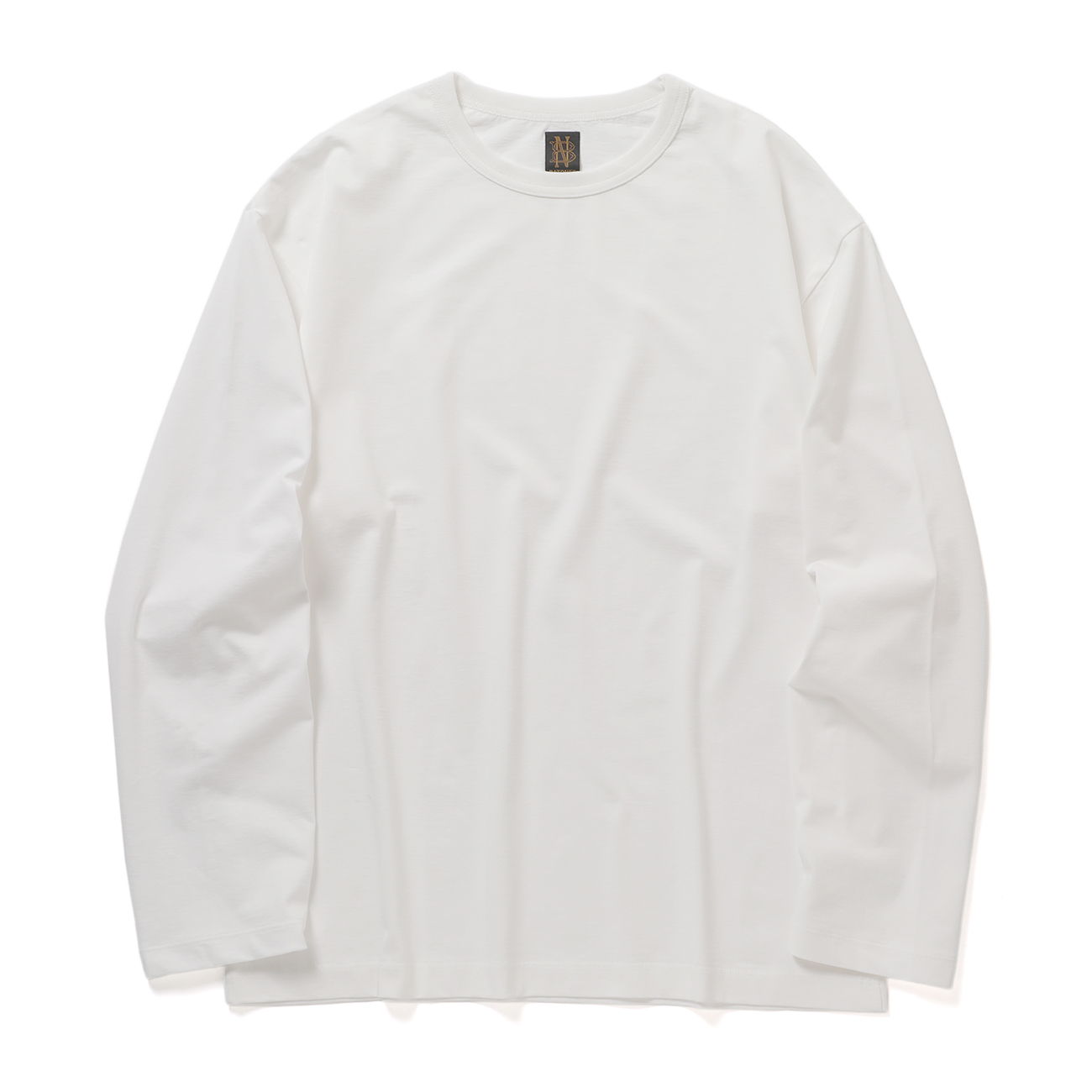 BATONER / バトナー | UTILITY COTTON CREW NECK LONG SLEEVE T-SHIRT