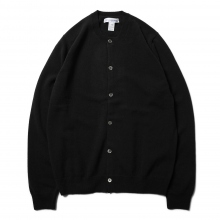 COMME des GARCONS SHIRT / コム デ ギャルソン シャツ | fully fashioned knit cardigan round-neck - Black