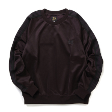 Track Crew Neck Shirt - Poly Smooth - Dk.Purple