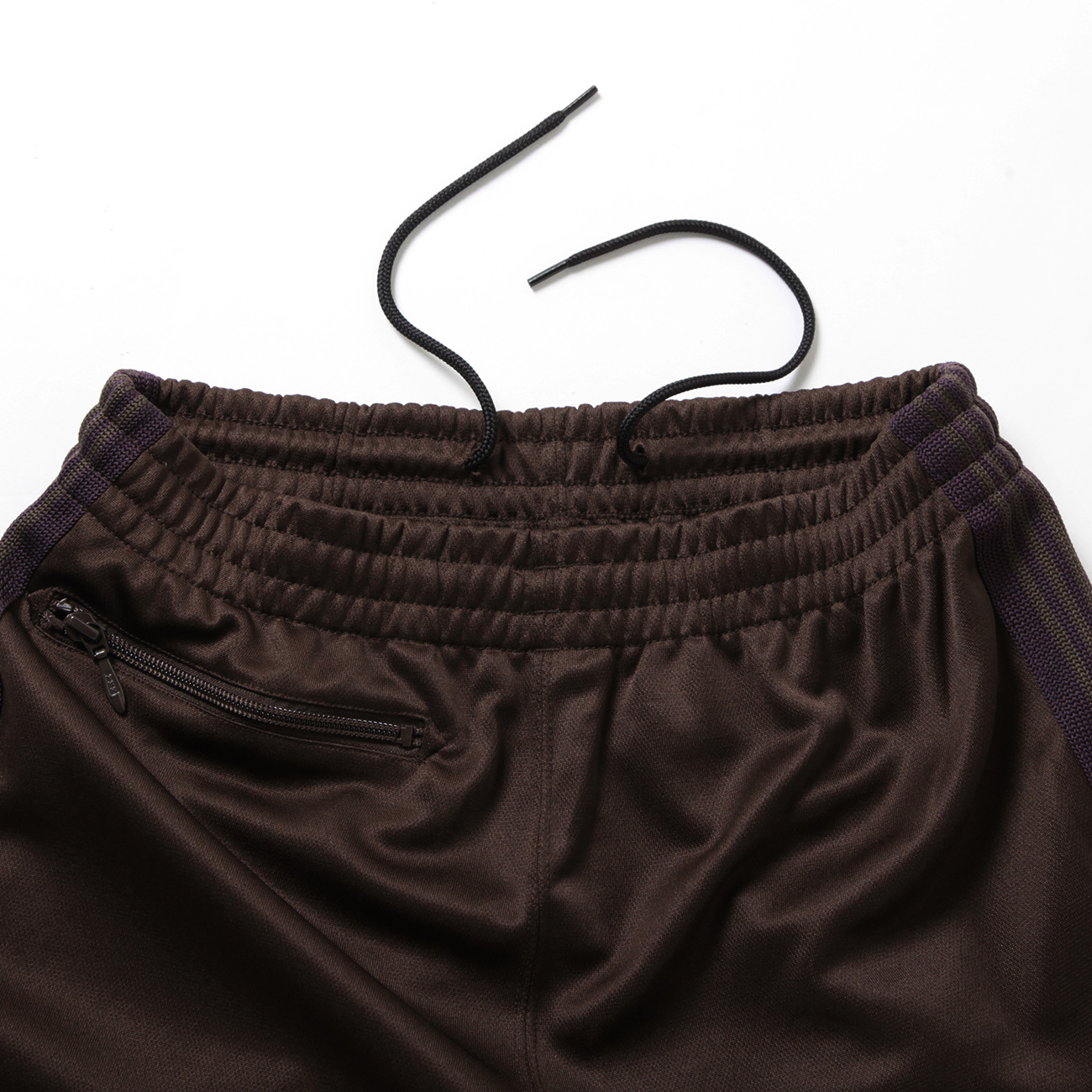 Needles / ニードルズ | H.D. Track Pant - Poly Smooth - Dk.Brown