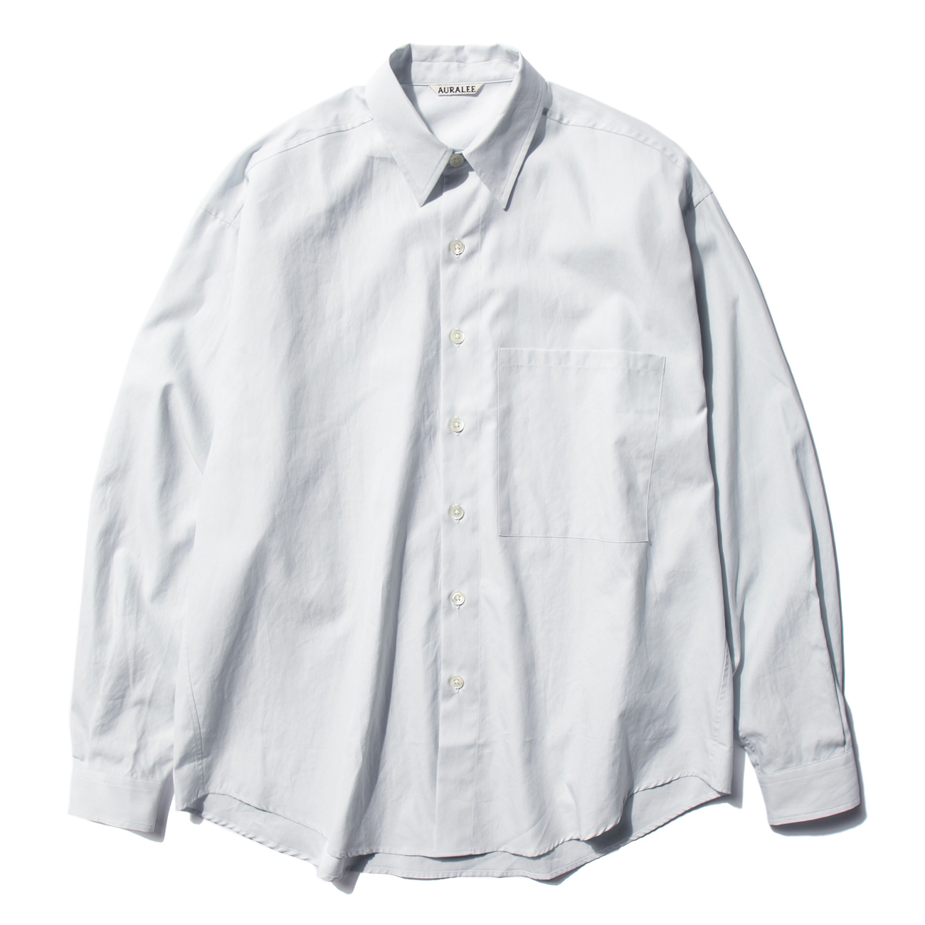 AURALEE / オーラリー | WASHED FINX TWILL BIG SHIRTS (メンズ
