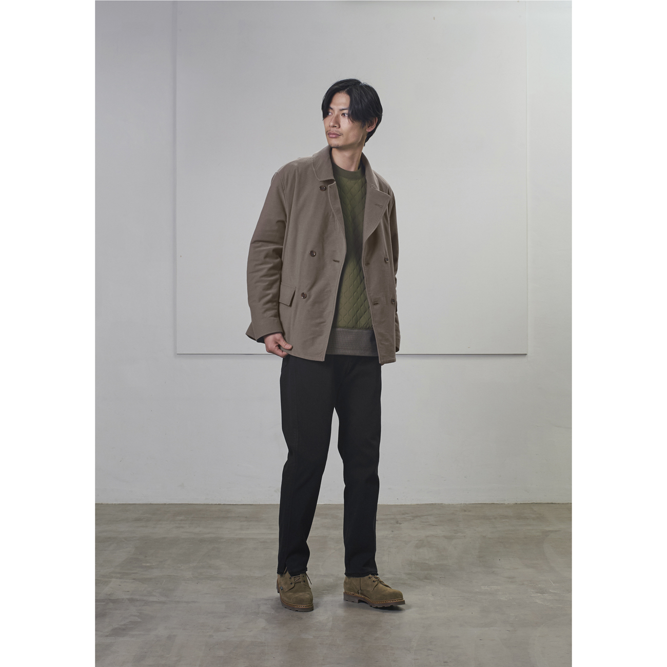 CURLY/ PRESTON COAT サイズ2 CURLY / カーリー | PRESTON W BREASTED COAT Plain | 通販 - 正規取扱