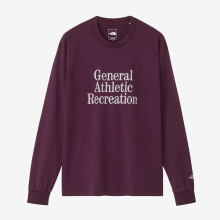 THE NORTH FACE / ザ ノース フェイス | GAR Typographic L/S Tee - PU ポテントパープル