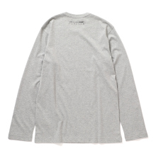 COMME des GARCONS SHIRT | FOREVER / LONG T-SHIRT printed CdG SHIRT FOREVER logo on back - Top Grey