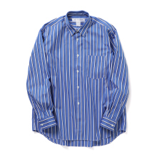 COMME des GARCONS SHIRT | FOREVER / Wide Classic - yarn dyed cotton stripe poplin - Stripe 116