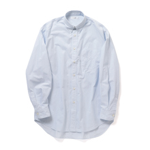 FUJITO / フジト | Snap B.D Shirt - Sax Stripe