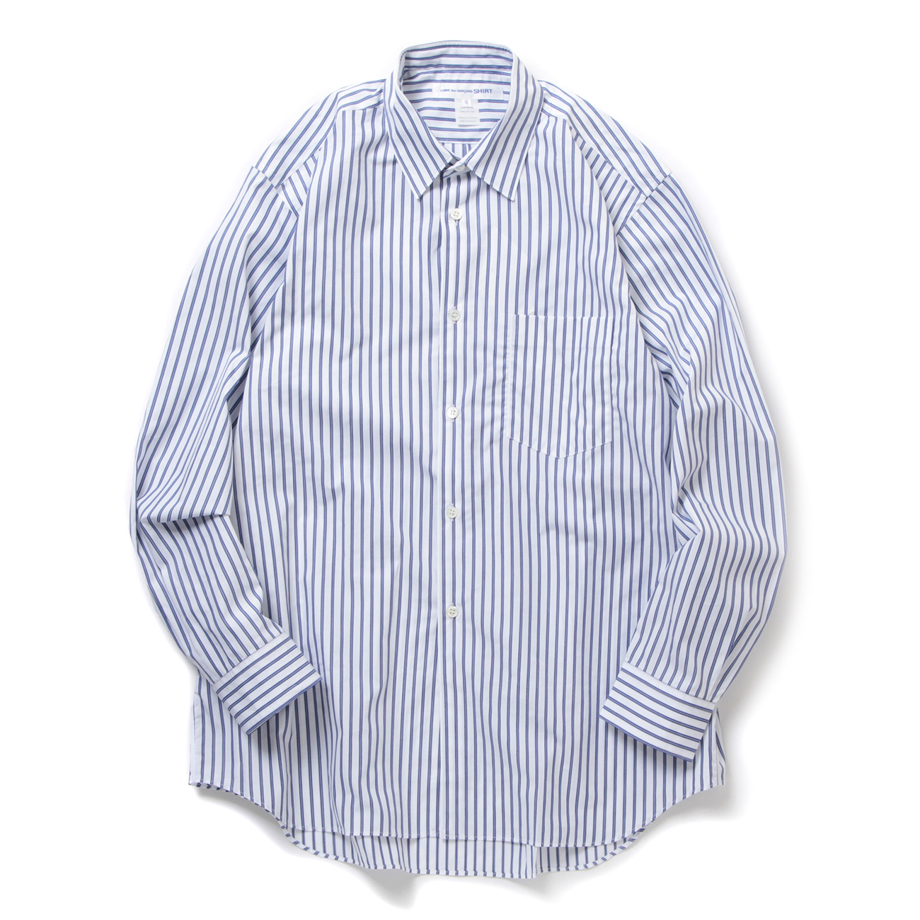 FOREVER / Wide Classic - yarn dyed cotton stripe poplin - Stripe 117