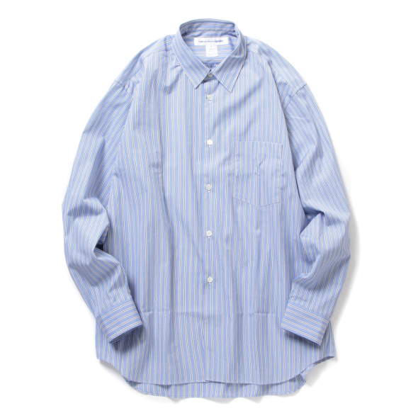 COMME des GARCONS SHIRT | FOREVER / Wide Classic - yarn dyed cotton stripe  poplin - Stripe 123 | 通販 - 正規取扱店 | COLLECT STORE / コレクトストア