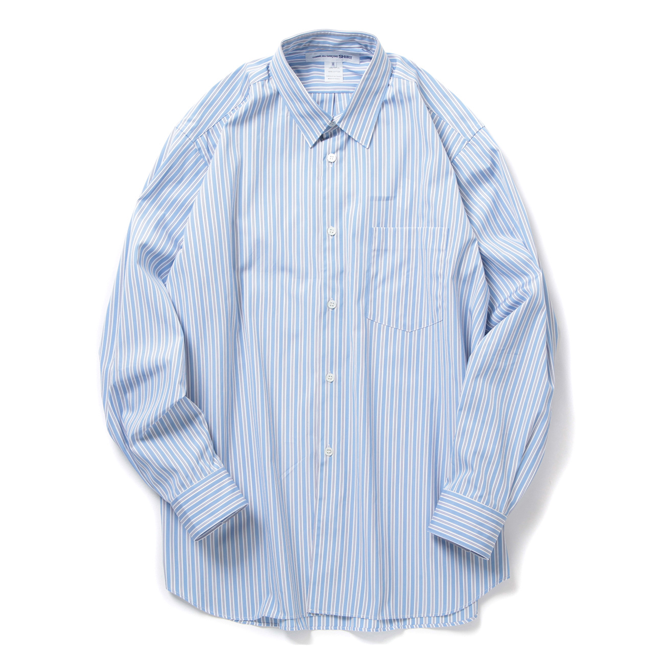 FOREVER / Wide Classic - yarn dyed cotton stripe poplin - Stripe 121