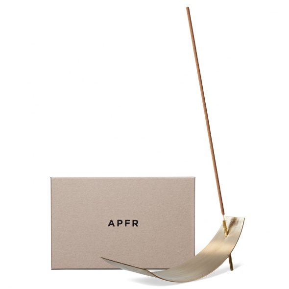 お香 APOTHEKE FRAGRANCE Brass Incense Stand Brass Incense Stand | BindleStore.