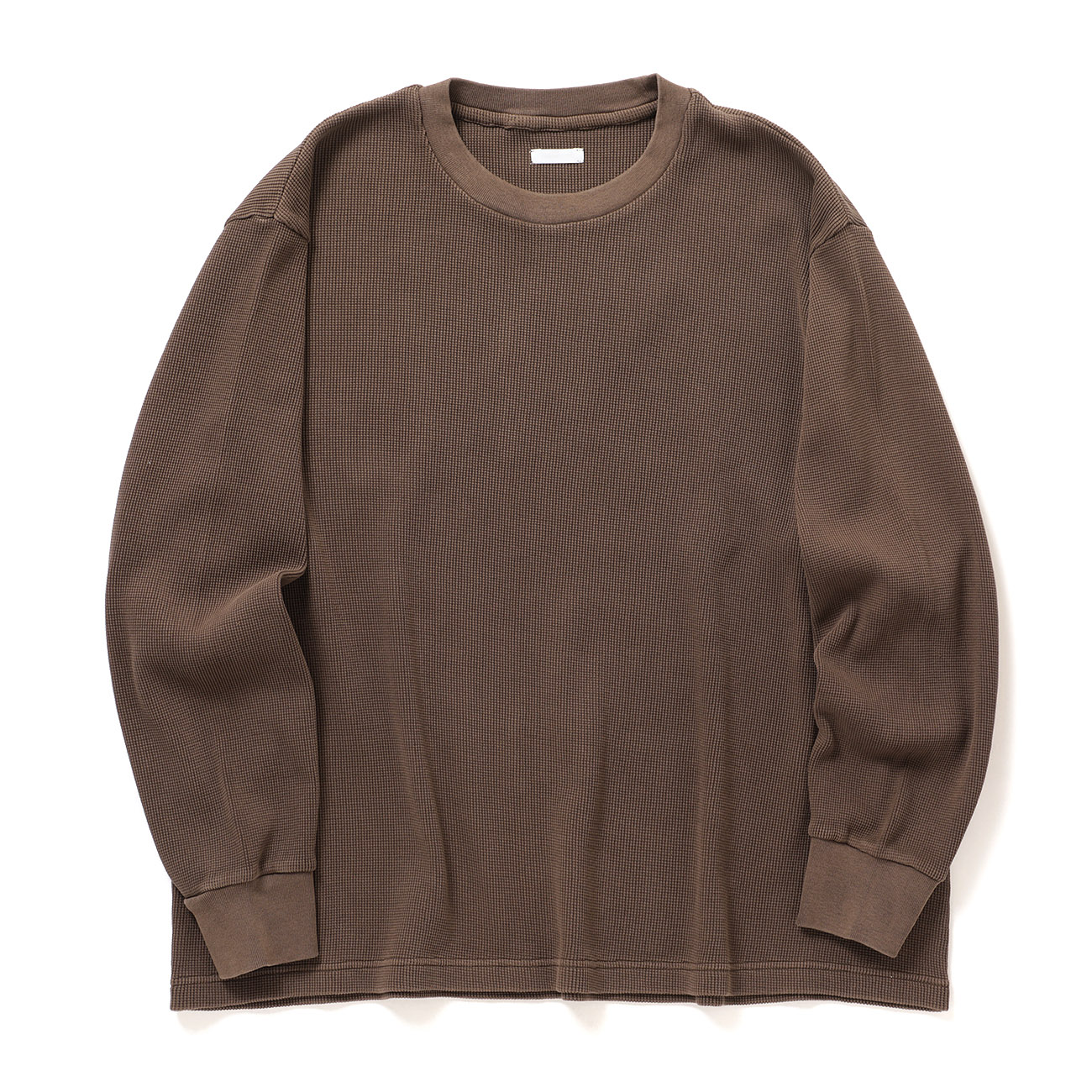 KANEMASA PHIL. / カネマサフィル | 18G Waffle - Brown sulfur dye