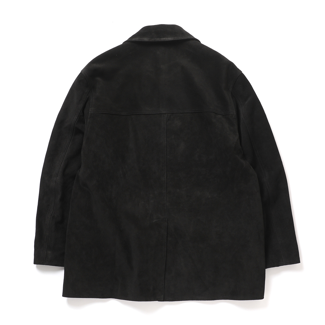 ssstein / シュタイン | COW SUEDE CAR JACKET - Black | 通販