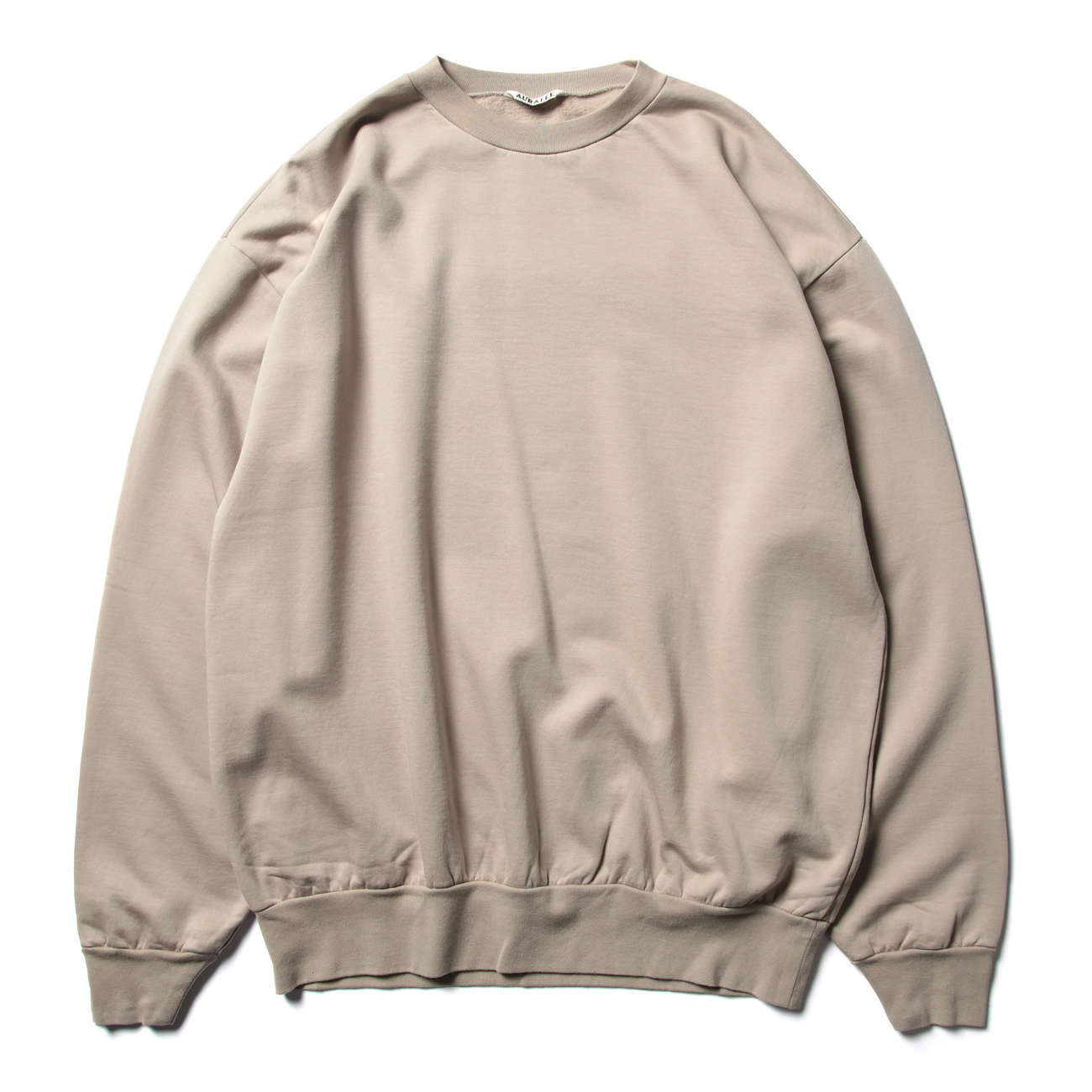 AURALEE / オーラリー | ELASTIC HIGH GAUGE SWEAT P/O (メンズ