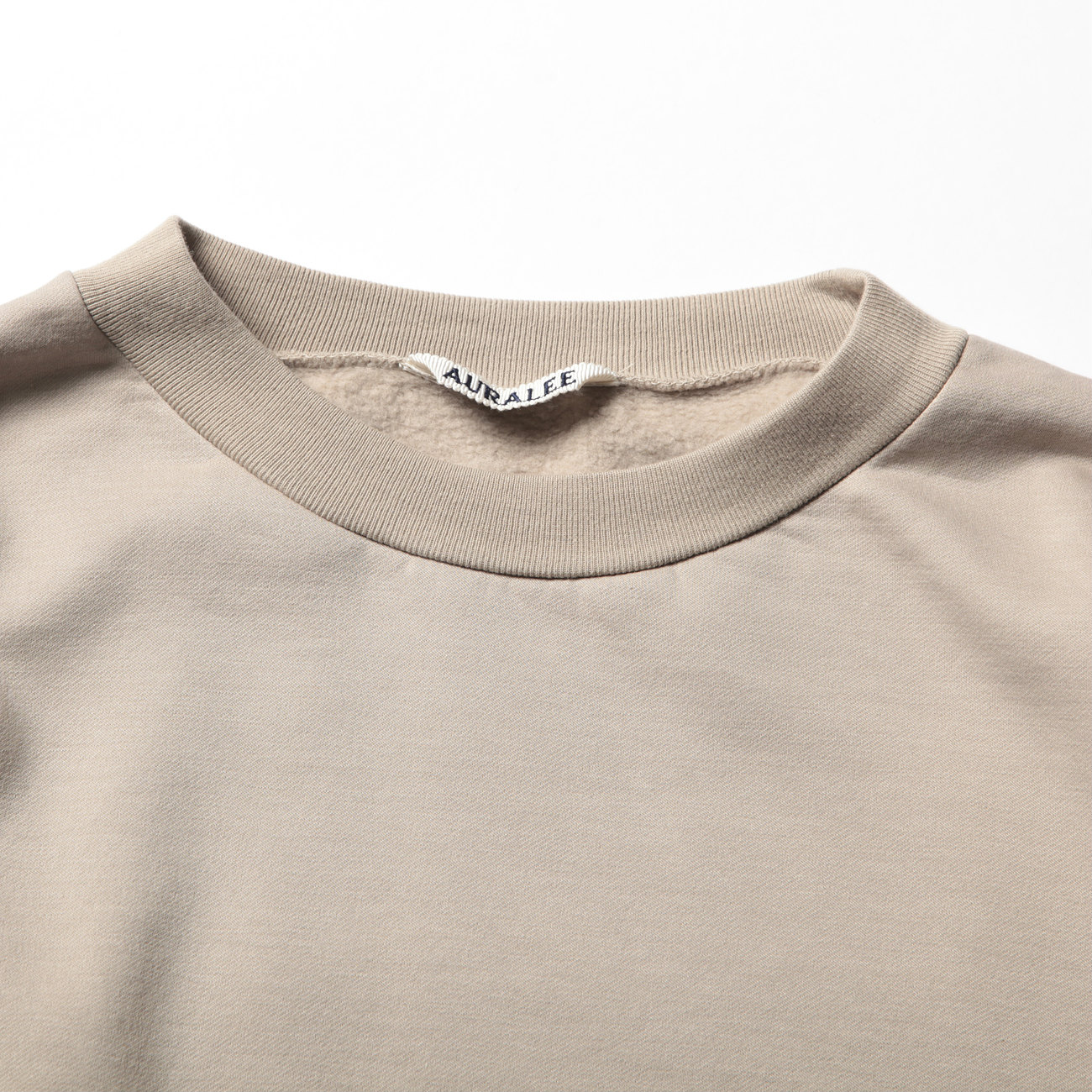 AURALEE / オーラリー | ELASTIC HIGH GAUGE SWEAT P/O (メンズ