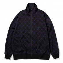 South2 West8 / サウスツーウエストエイト | Trainer Jacket - Poly Jq. / Skull&Target - Black