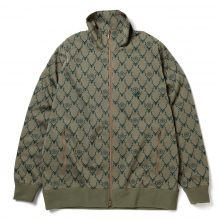 South2 West8 / サウスツーウエストエイト | Trainer Jacket - Poly Jq. / Skull&Target - Khaki