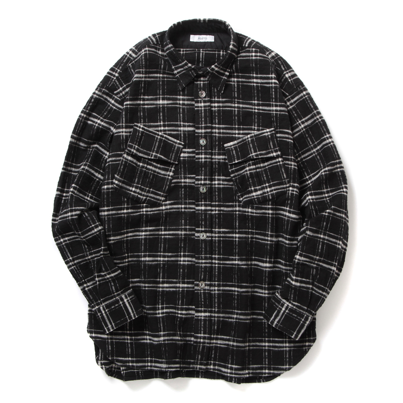 FUJITO フジト　Fatigue Shirt 1 ネルシャツ FUJITO / フジト | Fatigue Shirt - Black Check | 通販 - 正規取扱店
