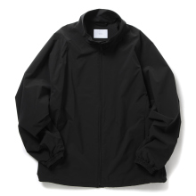 WINDBREAKER STAND COLLAR JACKET - Black