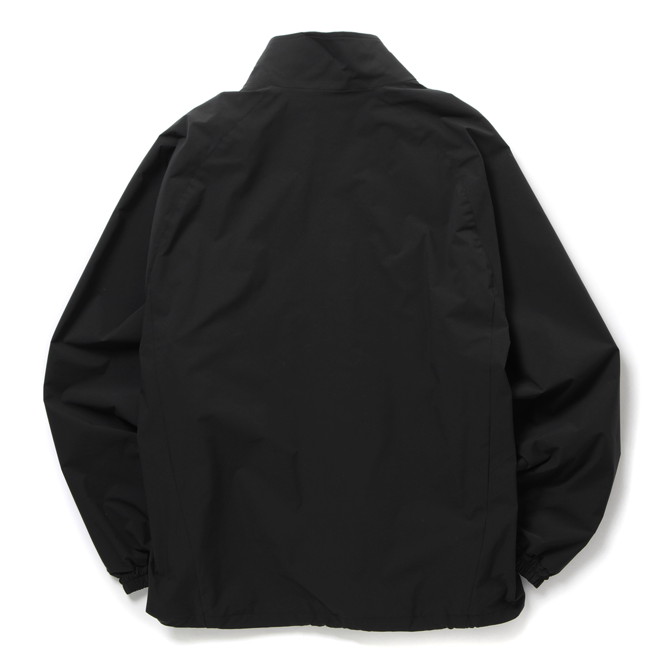 stein / シュタイン | WINDBREAKER STAND COLLAR JACKET - Black