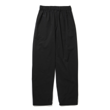 WINDBREAKER EASY WIDE TROUSERS - Black