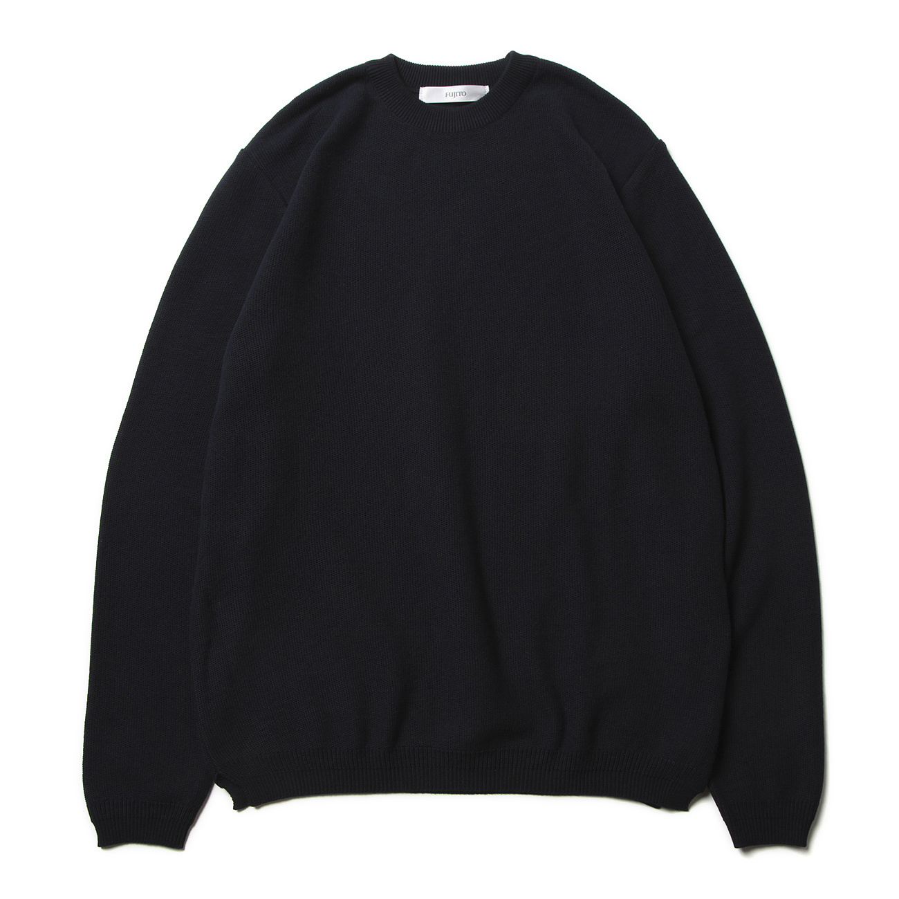 FUJITO / フジト | L/S Knit T-Shirt - Navy | 通販 - 正規取扱店 