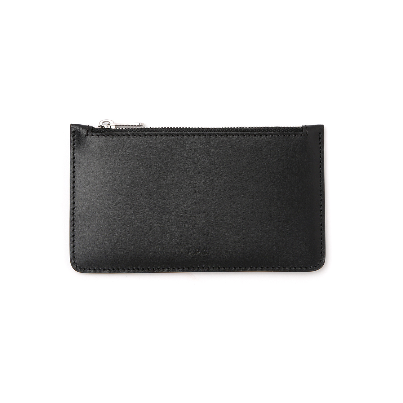 A.P.C. Walter カードホルダー ブラック APC レザーグッズ アーペーセー Walter カードホルダー/ブラック
