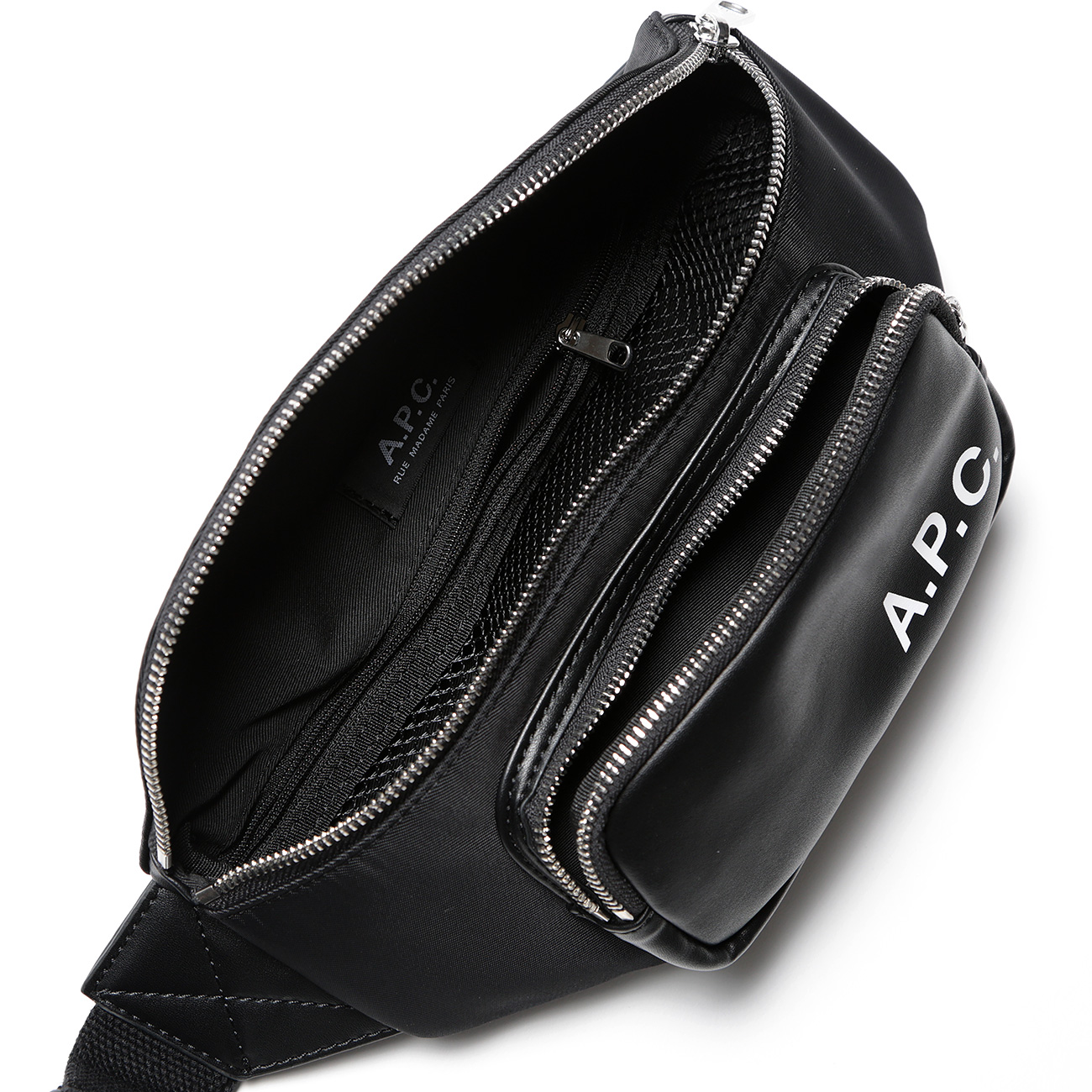 A.P.C. / アーペーセー | Camden ヒップバッグ - Black | 通販 - 正規