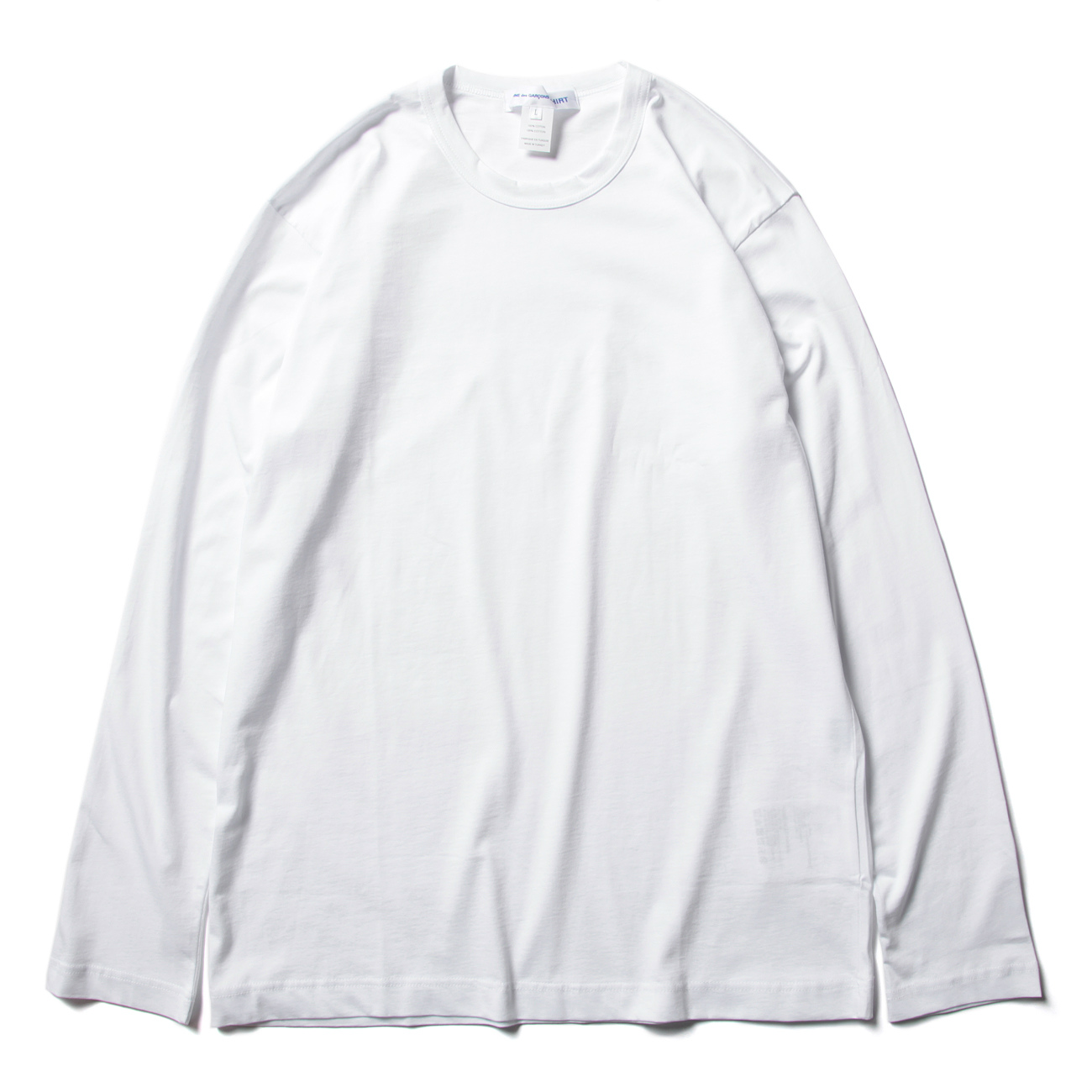 COMME des GARCONS SHIRT | FOREVER / LONG SLEEVE T-SHIRT - White