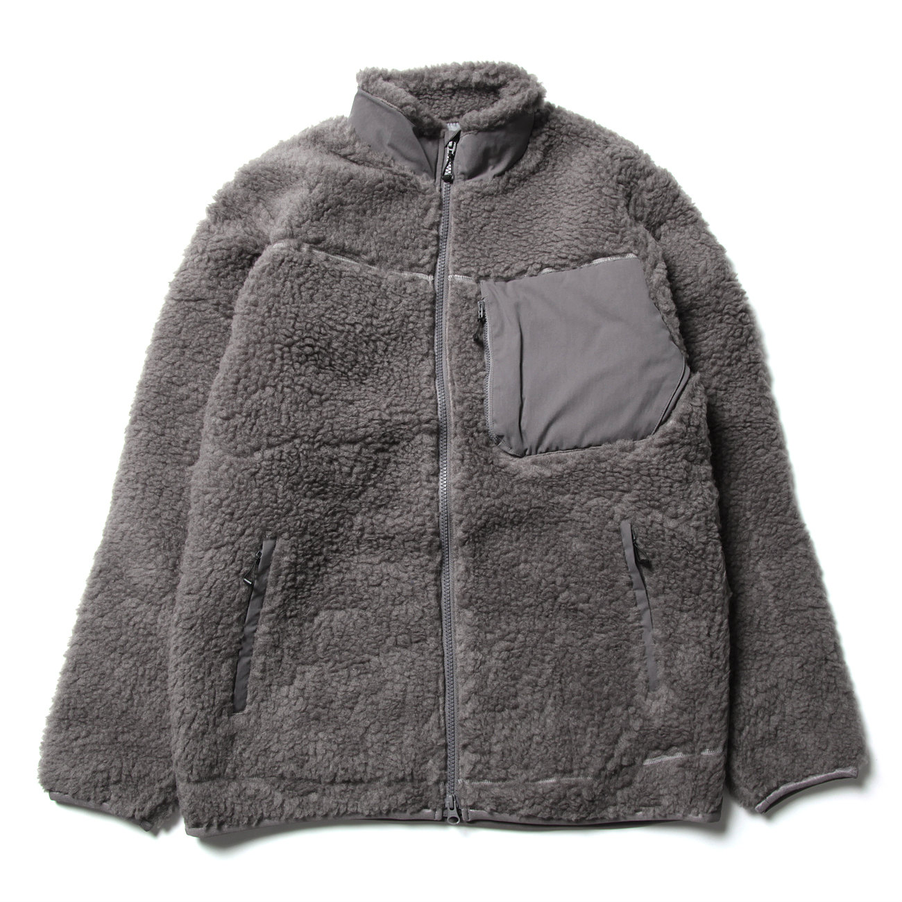 DESCENTE PAUSE / デサントポーズ | BOA FLEECE JACKET - Gray