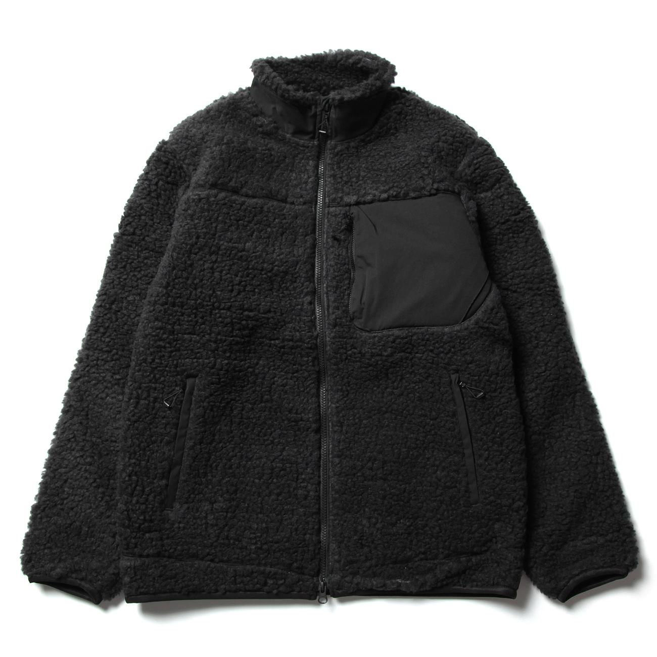 DESCENTE PAUSE / デサントポーズ | BOA FLEECE JACKET - Black | 通販 ...