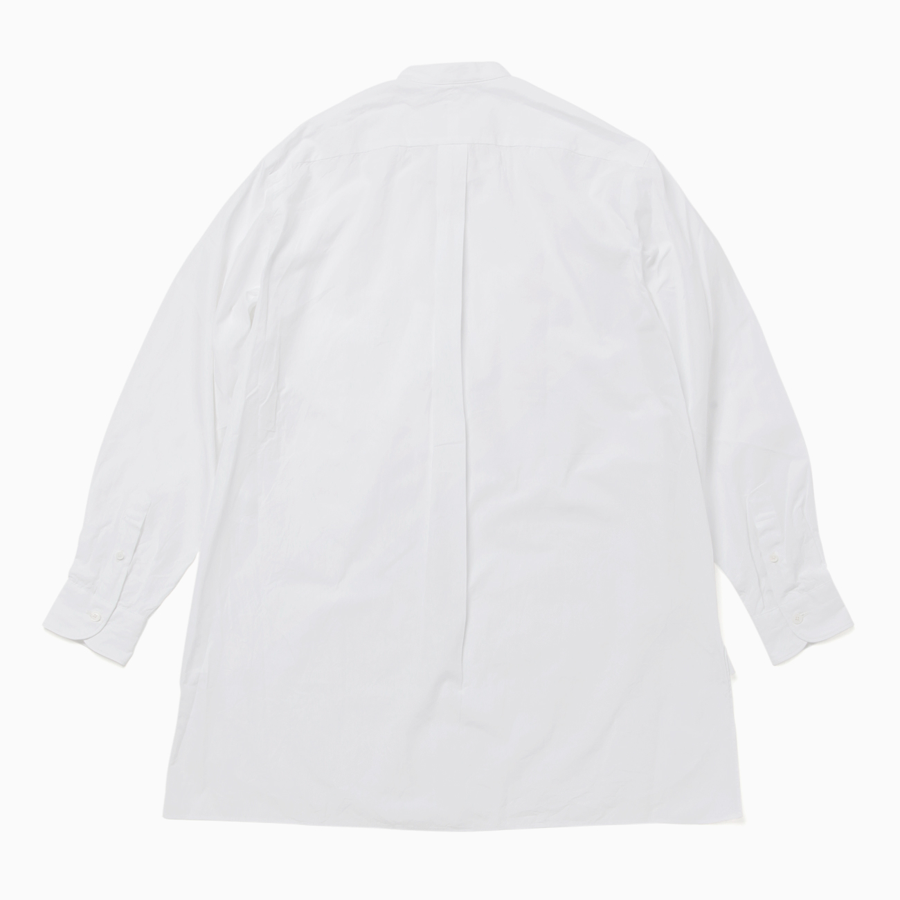 COMOLI / コモリ | バンドカラーシャツ - White | 通販 - 正規