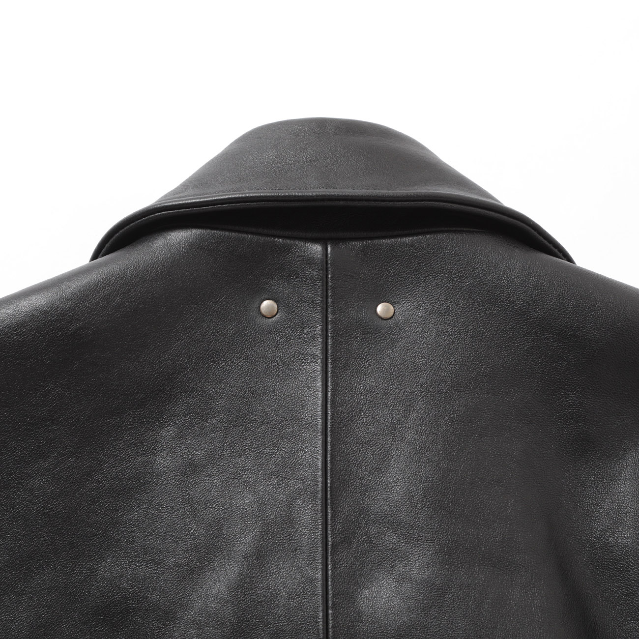ssstein / シュタイン | SHEEP LEATHER ZIP SHORT JACKET - Black