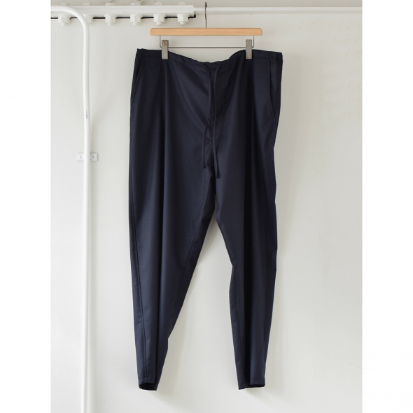 WISM 別注 SIZE 1 COMOLI ウールギャバドローストリングパンツ サイズ2