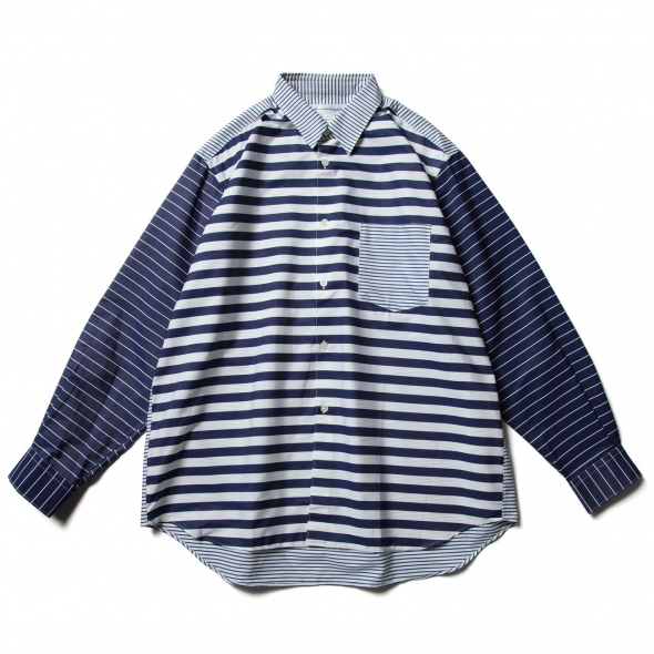 COMME des GARCONS SHIRT | Wide Classic - yarn dyed cotton stripe 
