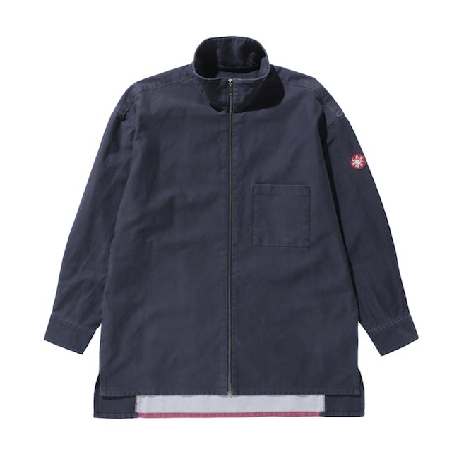 CAV EMPT ネイビー　ジップアップジャケット CAV EMPT ジップアップジャケット ネイビー