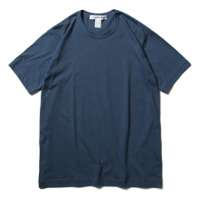 COMME des GARCONS SHIRT | fabric dyed cotton jersey / Tshirt - M-Blue