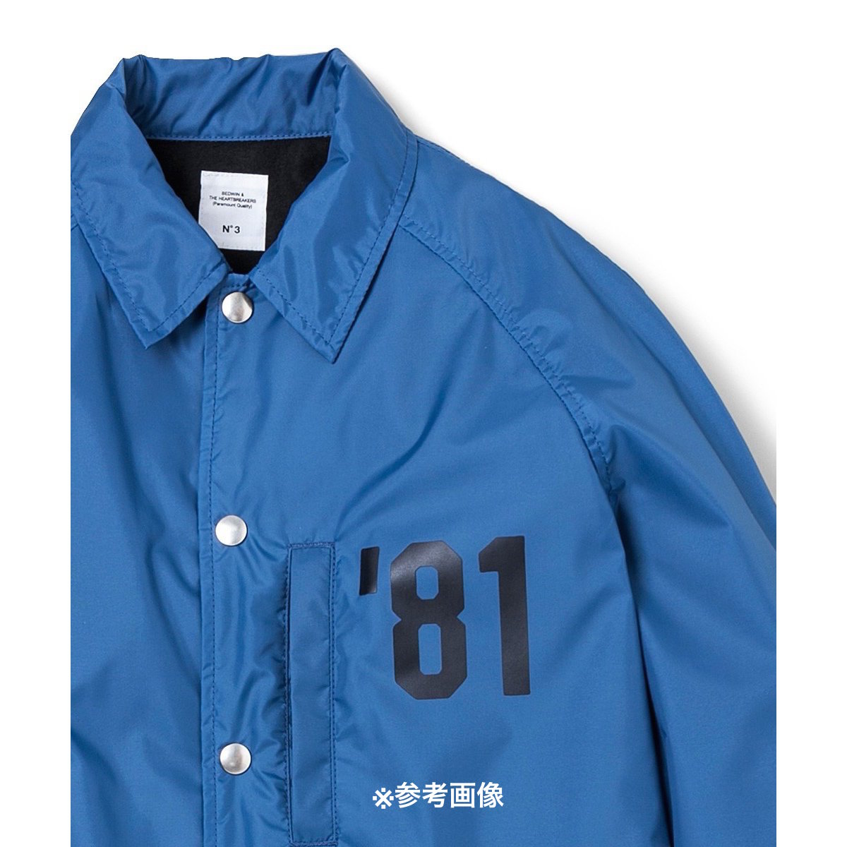 BEDWIN / LONG NYLON COACHES JACKET★JILL