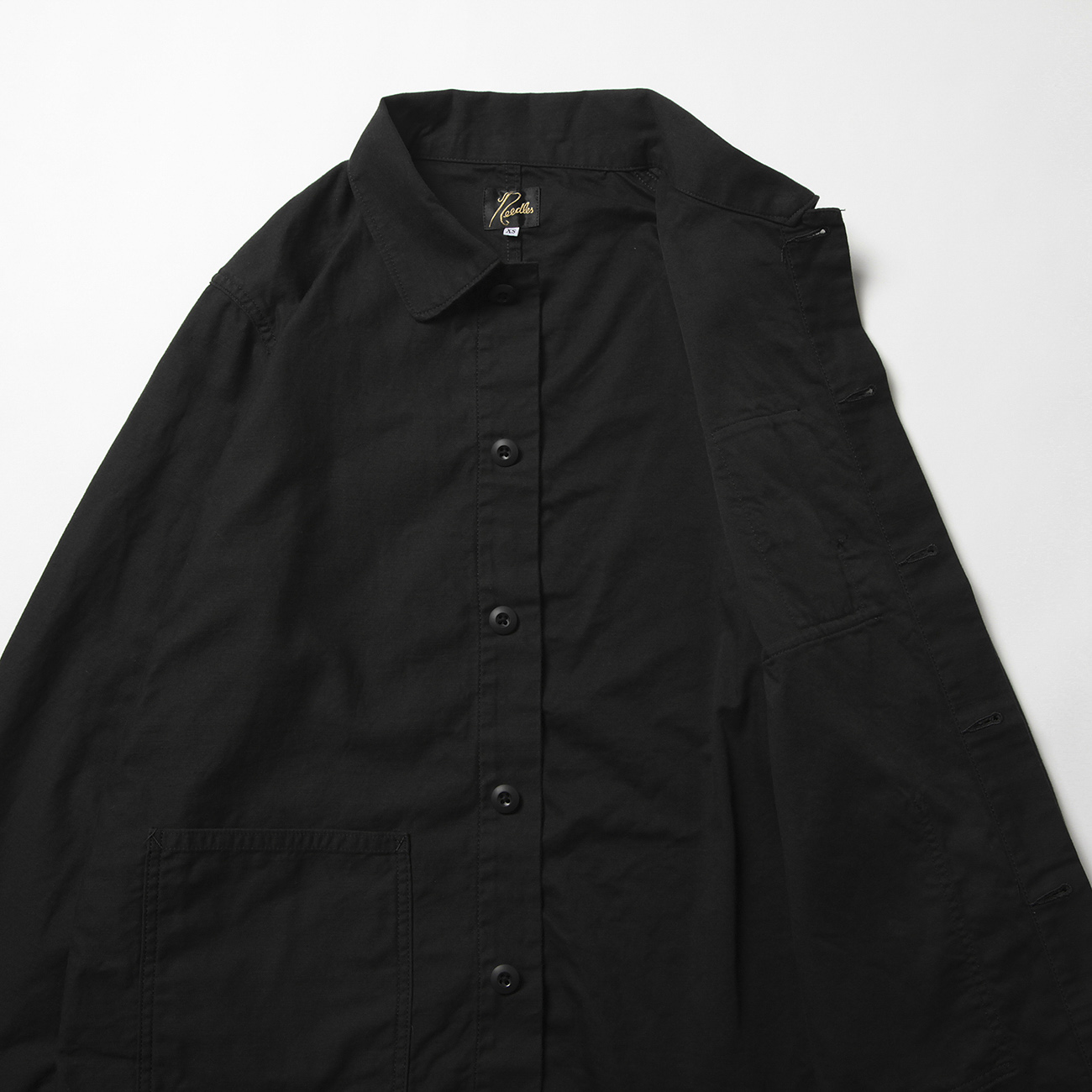 Needles / ニードルズ | D.N. Coverall - Back Sateen - Black | 通販