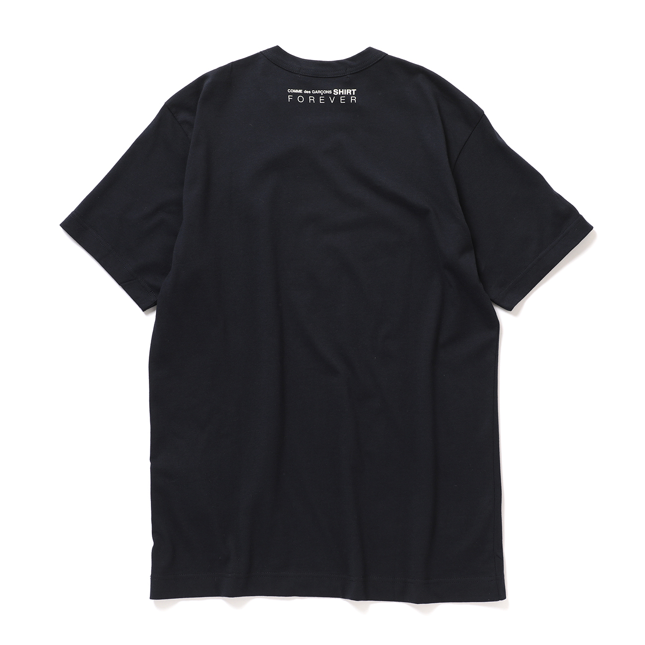 コムデギャルソンシャツTシャツ　ネイビーM フォーエバー COMME des GARCONS SHIRT Forever / Short Sleeve Tee | public