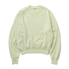 LIGHT WOOL SWEAT P/O (レディース) - Pale Lime