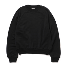 LIGHT WOOL SWEAT P/O (レディース) - Black
