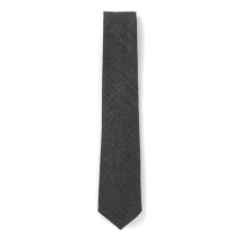 ENGINEERED GARMENTS / エンジニアドガーメンツ | Neck Tie - High Count Worsted Wool - Charcoal