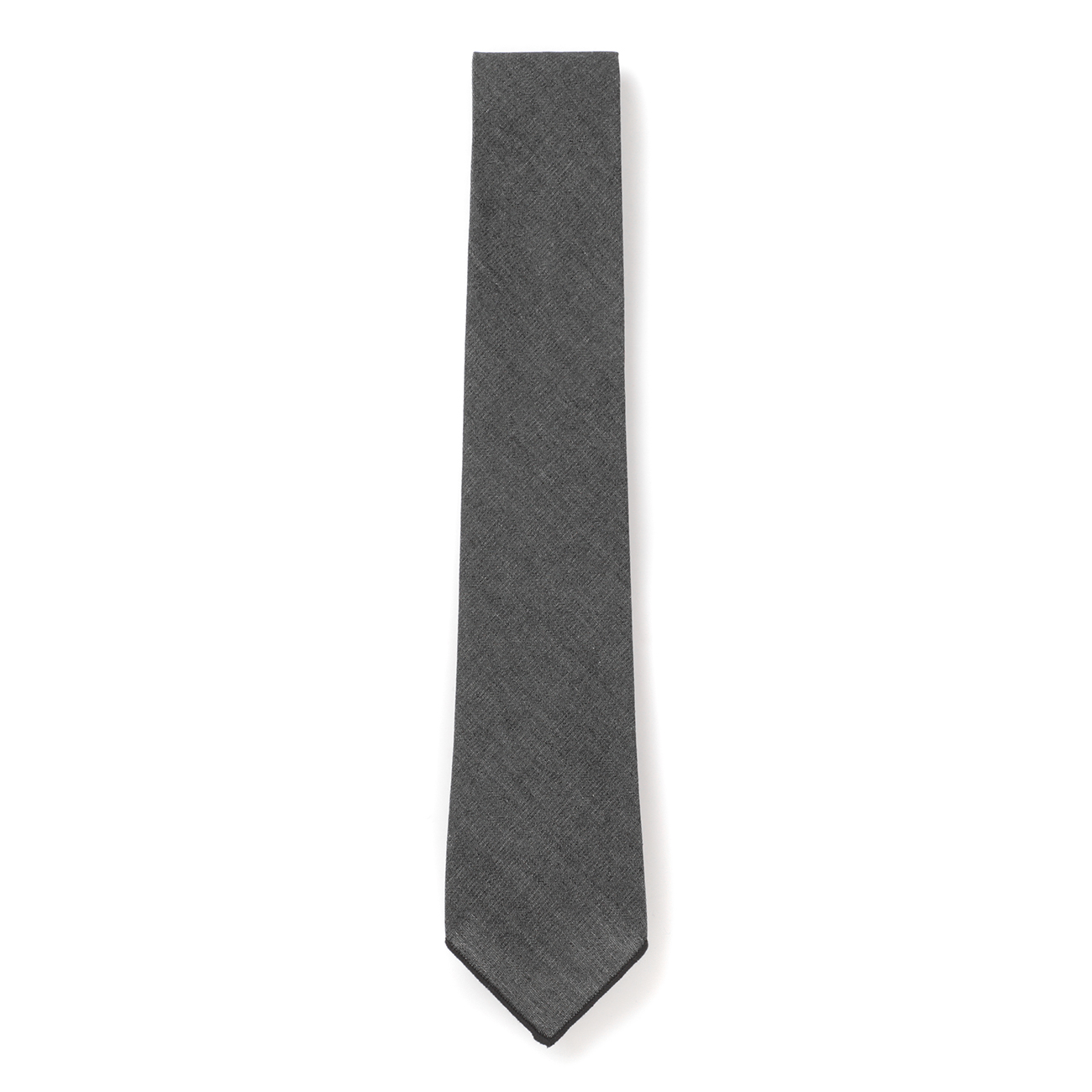 ENGINEERED GARMENTS ダークグレー ネクタイ ENGINEERED GARMENTS / エンジニアドガーメンツ | Neck Tie - Cotton