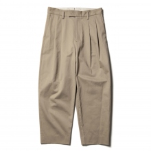 URU / ウル | COTTON 2 TUCK PANTS - Beige | 通販 - 正規取扱店 ...