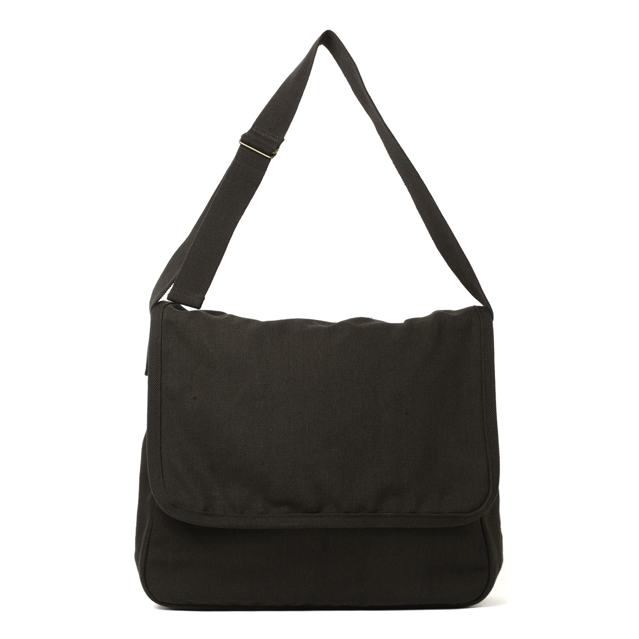 COMOLI / コモリ | ヘンプダック ショルダーバッグ - Brown | 通販