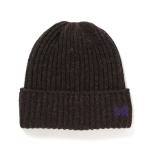 Needles / ニードルズ | Watch Cap - Shetland Wool - Umber
