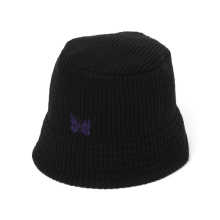 Needles / ニードルズ | Bucket Hat - Shetland Wool - Black