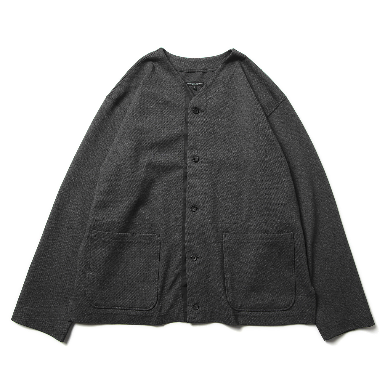 Knit Cardigan - PC Twill Jersey - Charcoal